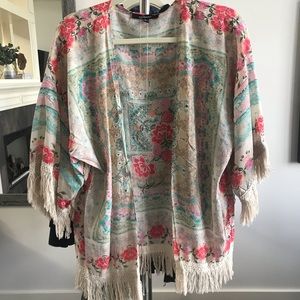 Floral kimono